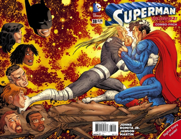 Superman añade un nuevo poder a su lista 4 DC Comics, Geoff Johns, John Romita Jr., Superman #38