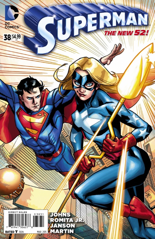 Superman añade un nuevo poder a su lista 5 DC Comics, Geoff Johns, John Romita Jr., Superman #38