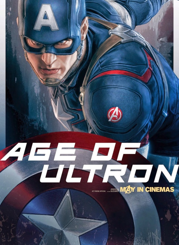 avengers age of ultron capitan america poster