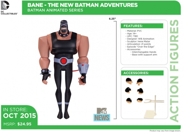 Nuevas figuras de 'Arrow', 'The Flash' y 'Batman: La serie animada' 9 Arrow, Batman: La serie animada, DC Collectibles, The Flash