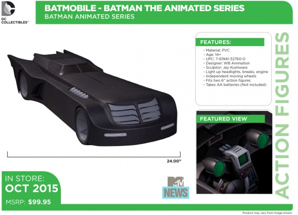 Nuevas figuras de 'Arrow', 'The Flash' y 'Batman: La serie animada' 11 Arrow, Batman: La serie animada, DC Collectibles, The Flash