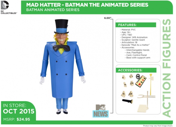 Nuevas figuras de 'Arrow', 'The Flash' y 'Batman: La serie animada' 8 Arrow, Batman: La serie animada, DC Collectibles, The Flash