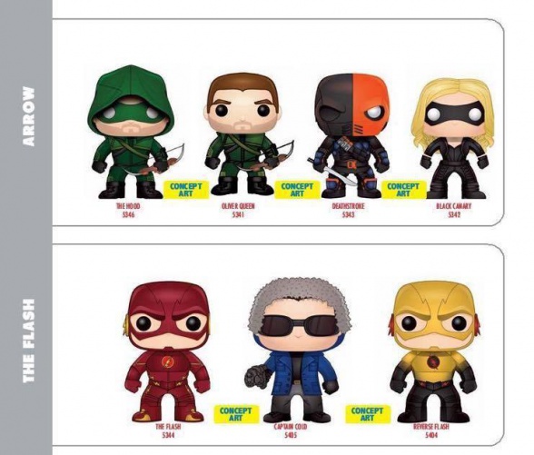 Funko anuncia figuras POP! de 'Harry Potter' y 'The Flash' 5 Arrow, Funko, Harry Potter, The Flash