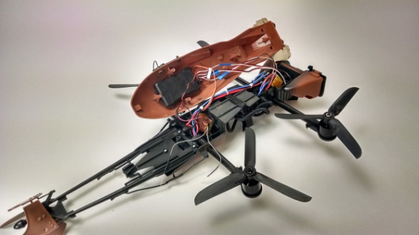 Convierte un dron en una Speeder Bike de 'Star Wars' 9 Dron, Speeder Bike, Star Wars