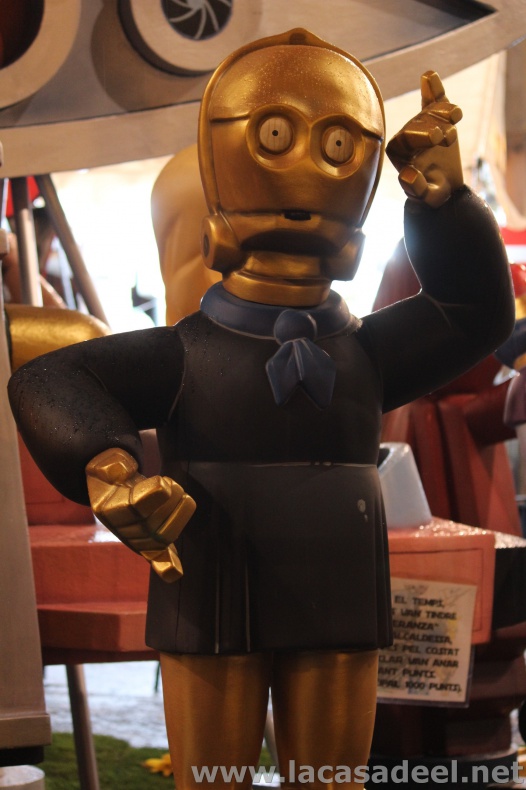 Las Fallas de Valencia más frikis 30 Fallas, Friki
