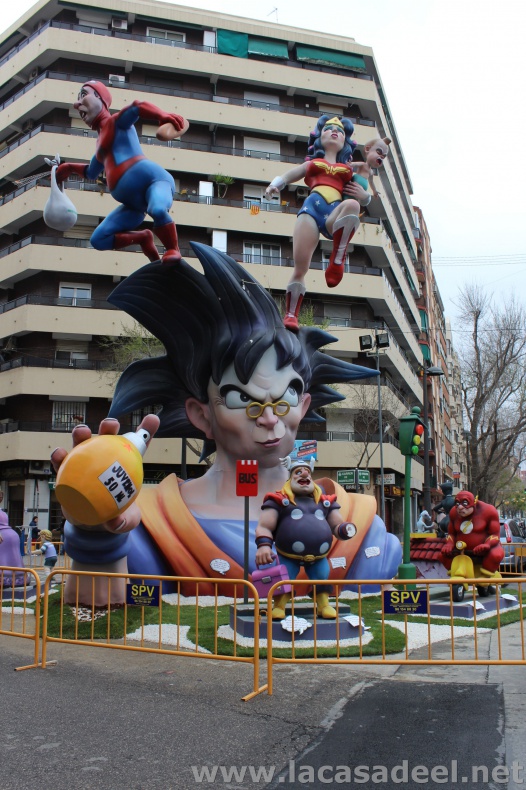 Las Fallas de Valencia más frikis 8 Fallas, Friki