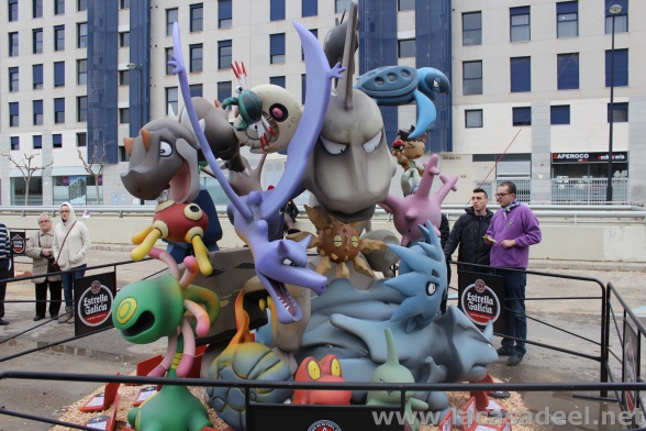 Las Fallas de Valencia más frikis 50 Fallas, Friki