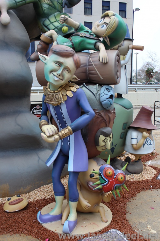 Las Fallas de Valencia más frikis 33 Fallas, Friki