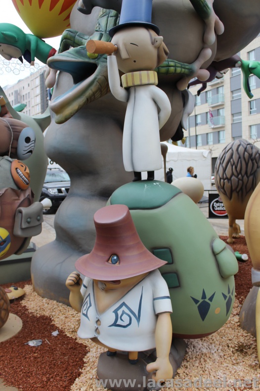 Las Fallas de Valencia más frikis 40 Fallas, Friki
