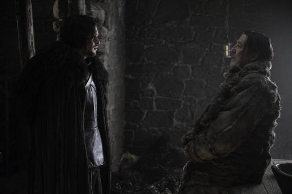 Jon Nieve y Mance Rayder
