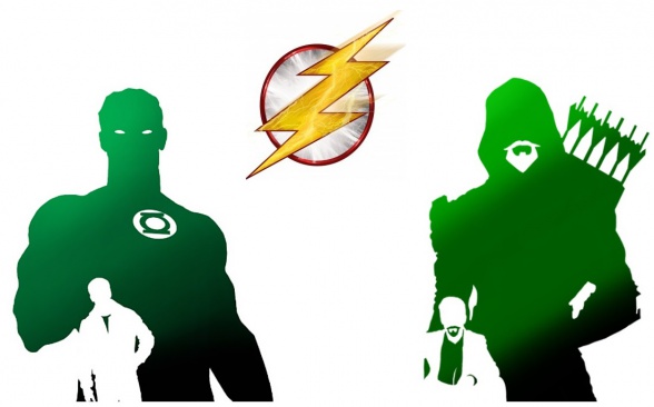 Green Lantern - Arrow - Flash Green Lantern - Arrow - Flash