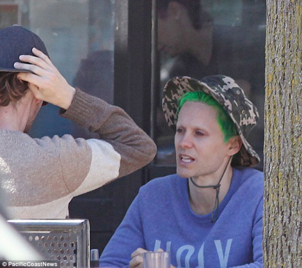 Jared Leto se muestra como el Joker en público 7 Escuadrón suicida, Jared Leto