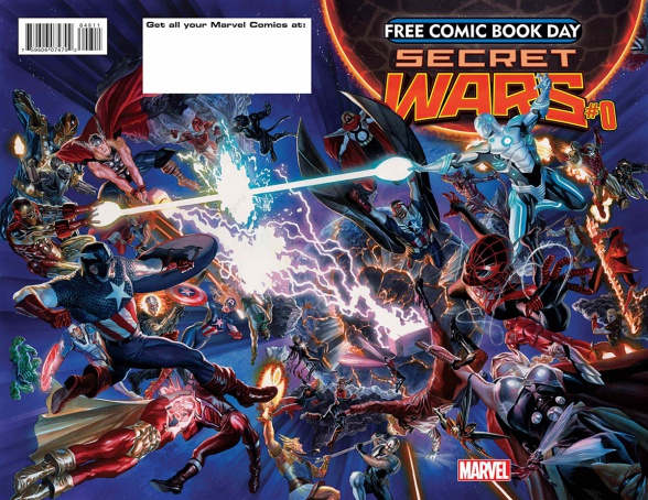 Preview de 'Secret Wars' 0 2 Secret Wars 0 - Portada 2