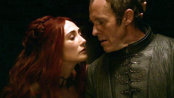 Stannis Baratheon y Melissandre Canción de Hielo y Fuego