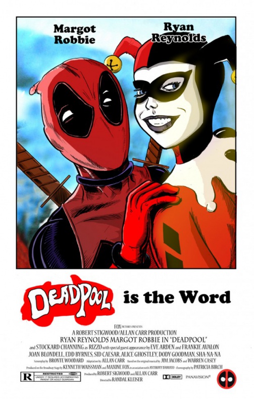 Personajes de cómics en pósters de películas
