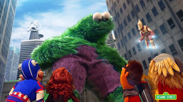 Barrio Sésamo Vengadores Barrio Sésamo Vengadores