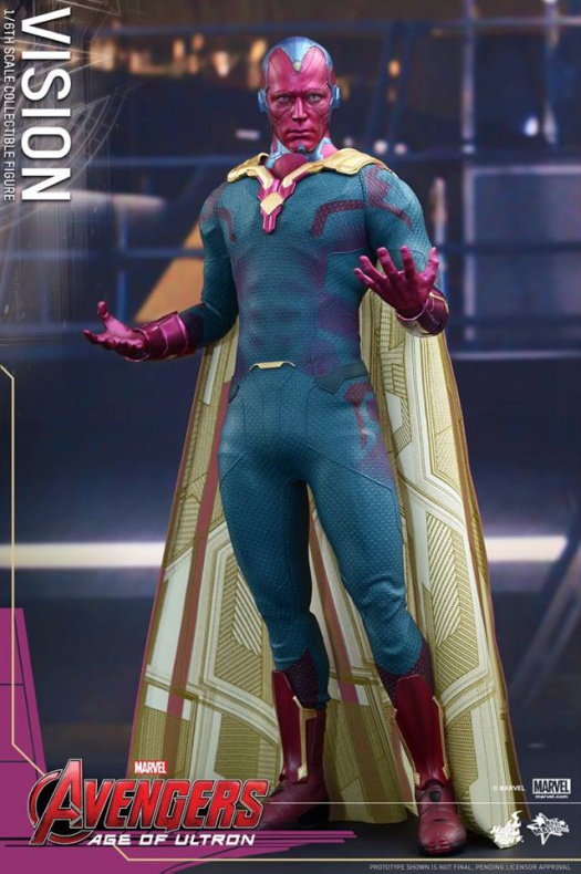 Hot Toys presenta la figura de 'Visión' a escala 1:6 3 Vision de Hot Toys