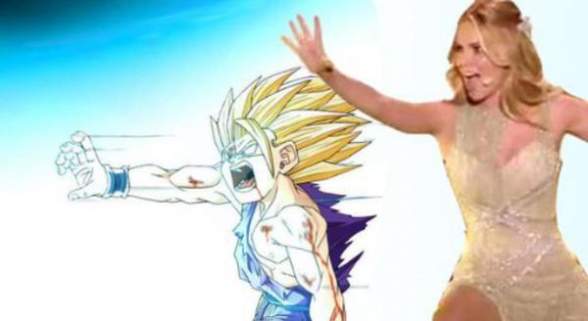 Edurne meme DBZ