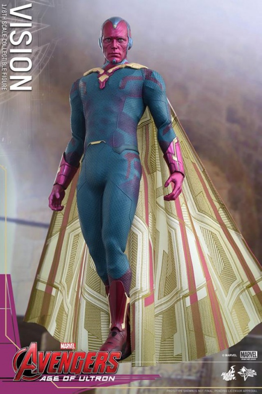 Hot Toys presenta la figura de 'Visión' a escala 1:6 14 Vision de Hot Toys
