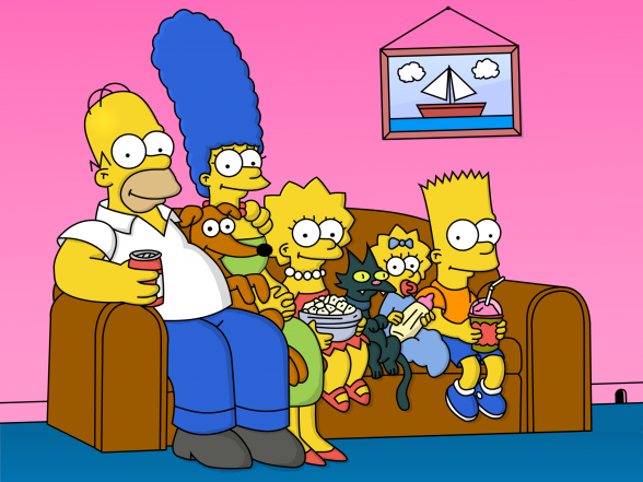 Cuál es el origen de la escena del sofá de 'Los Simpson'?
