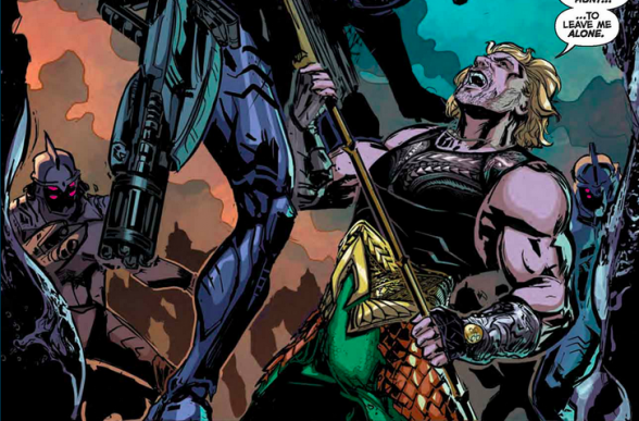 Nuevo traje para Aquaman en los cómics tras 'Convergence'