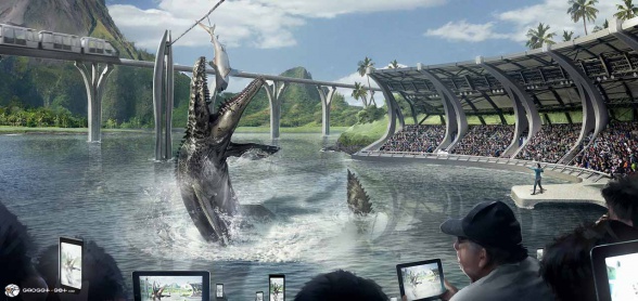 Arte conceptual de 'Jurassic World' 1 Jurassic World 01