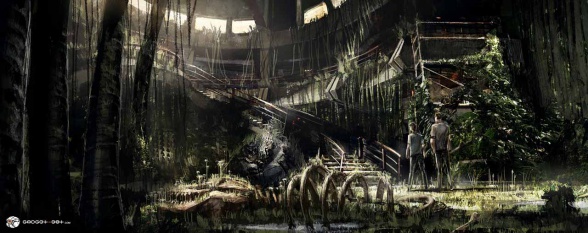 Arte conceptual de 'Jurassic World' 2 Jurassic World
