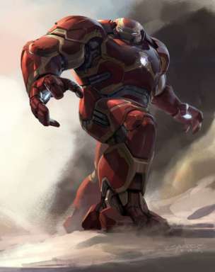 Diseños que no fueron utilizados en ‘Vengadores: La Era de Ultrón’ 6 Hulkbuster arte conceptual 2