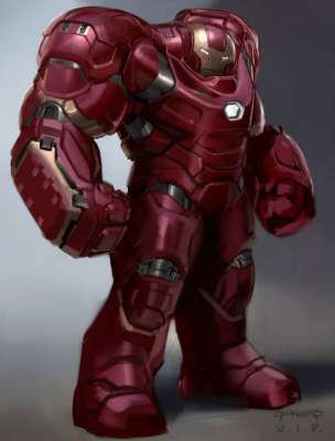 Diseños que no fueron utilizados en ‘Vengadores: La Era de Ultrón’ 8 Hulkbuster arte conceptual 4