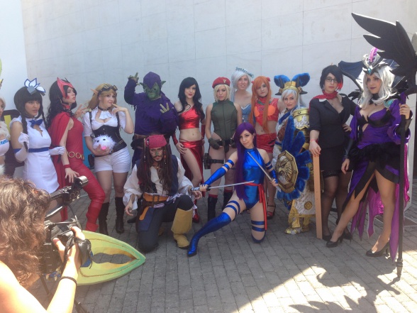 Metrópoli Comic Con Cosplayer