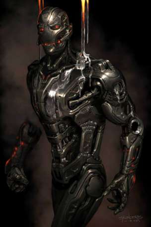 Diseños que no fueron utilizados en ‘Vengadores: La Era de Ultrón’ 3 Ultron arte conceptual 3