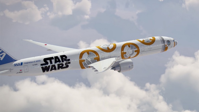 Una aerolínea japonesa diseña sus aviones al estilo 'Star Wars' 2 Japón, Star Wars