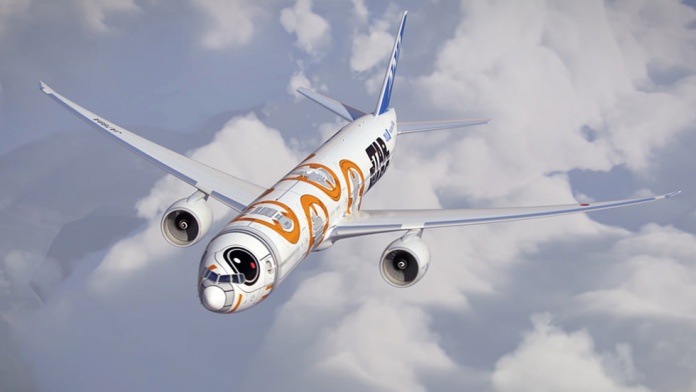Una aerolínea japonesa diseña sus aviones al estilo 'Star Wars' 3 Japón, Star Wars