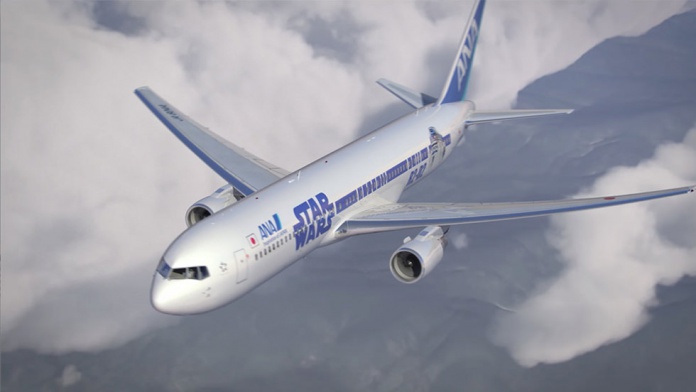 Una aerolínea japonesa diseña sus aviones al estilo 'Star Wars' 7 Japón, Star Wars