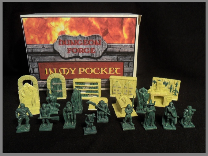 Crowdfunding de 'Dungeon Forge', o mejor dicho, "Heroquest de bolsillo" 6 Dungeon Forge - In my pocket, Heroquest, Kickstarter