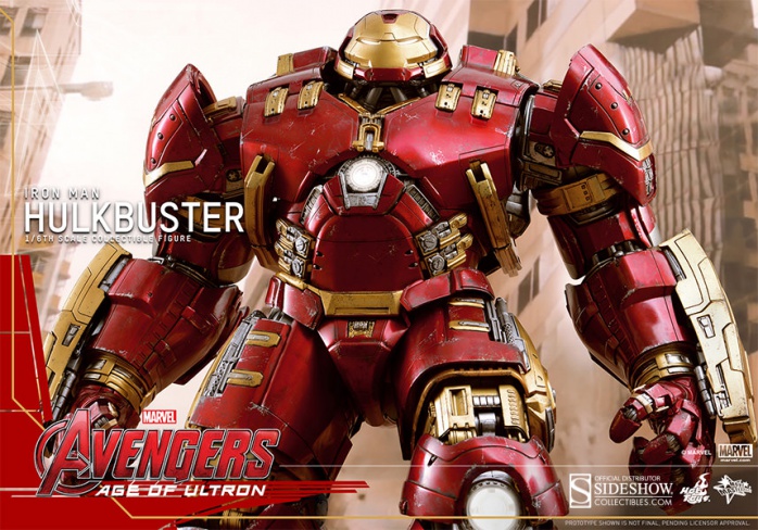 Hot Toys revela las imágenes finales de la espectacular figura "Hulkbuster" 8 Hot Toys, Hulkbuster, Iron Man