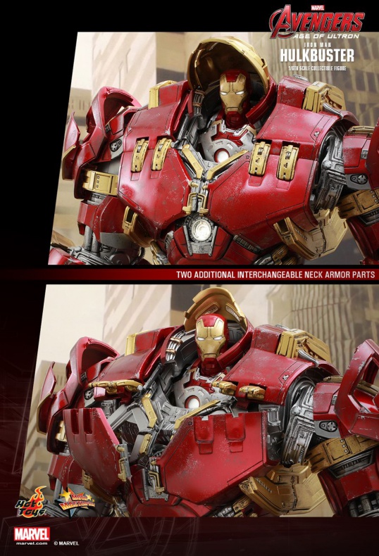 Hot Toys revela las imágenes finales de la espectacular figura "Hulkbuster" 12 Hot Toys, Hulkbuster, Iron Man
