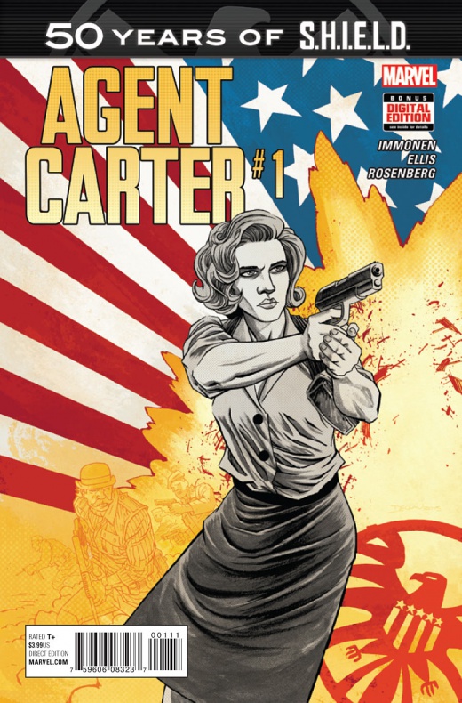 Vista previa de 'Agent Carter: S.H.I.E.L.D. 50th Anniversary' #1 7 Agent Carter