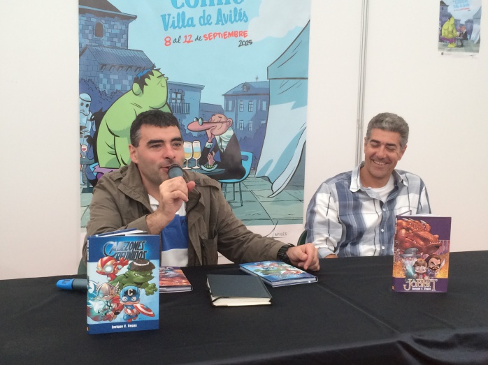 Resumen de las XX Jornadas Internacionales del Cómic Villa de Avilés 10 Enrique Vegas