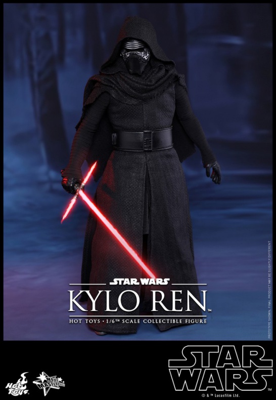 Hot Toys muestra la figura de Kylo Ren de 'Star Wars: El despertar de la Fuerza'