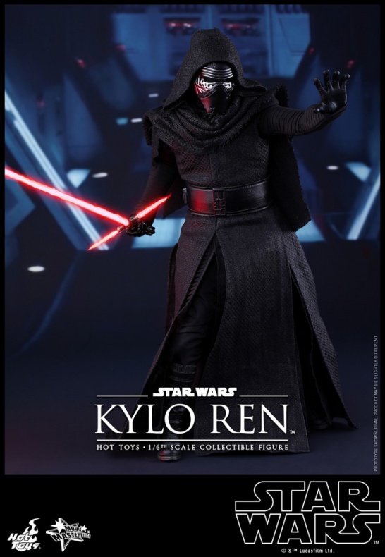 Hot Toys muestra la figura de Kylo Ren de 'Star Wars: El despertar de la Fuerza'