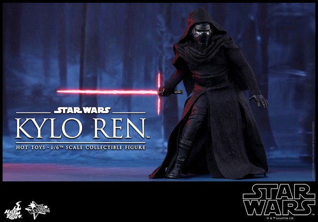 Hot Toys muestra la figura de Kylo Ren de 'Star Wars: El despertar de la Fuerza'