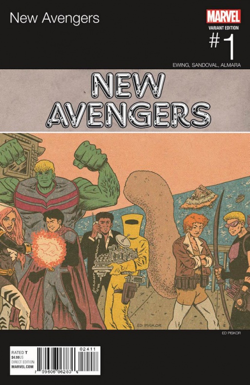 Vista previa de 'New Avengers' #1 6 New Avengers 1