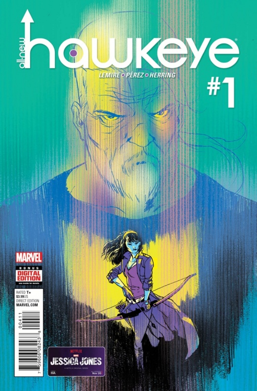 Primer vistazo al próximo 'All-New Hawkeye' 2 All-New Hawkeye 1 cover