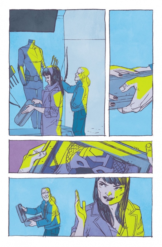Primer vistazo al próximo 'All-New Hawkeye' 8 All-New Hawkeye 3