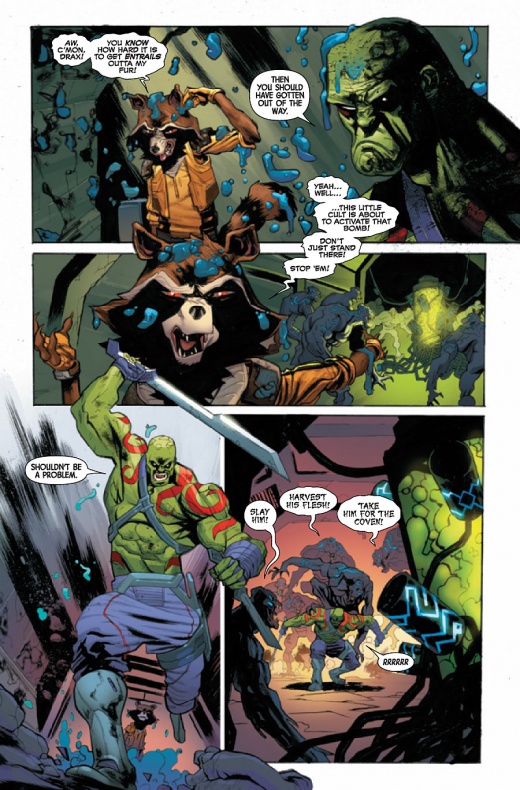 Primer vistazo al primer número del cómic 'Drax' 6 Drax página previa 4