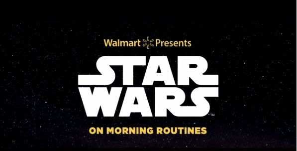 'Star Wars' y 'Walmart' unidos en una campaña publicitaria para la televisión 1 Star Wars & Walmart