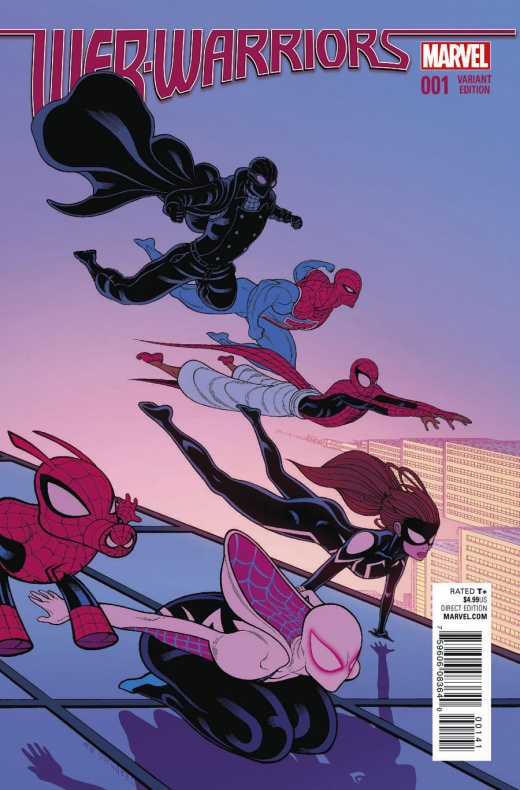 Previo de 'Web Warriors' #1 7 Web Warriors Variant 1