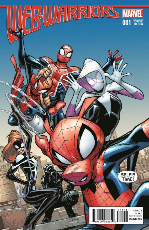 Previo de 'Web Warriors' #1 8 Web Warriors Variant 2