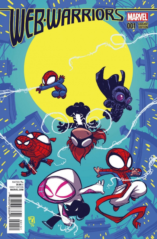Previo de 'Web Warriors' #1 9 Web Warriors Variant 3
